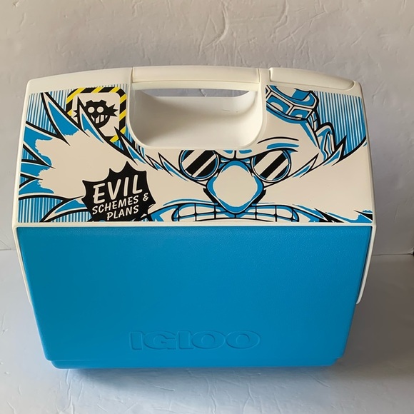 Sonic The Hedgehog 16 Qt Igloo Playmate Elite Cooler Limited Edition NWT - Picture 6 of 10